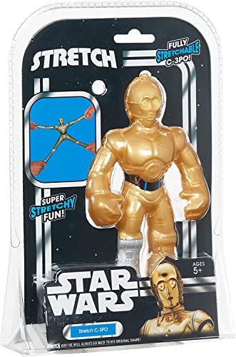 Stretch Armstrong Star Wars C3Po Toy - Fully Stretchable C3Po Action Figure For Amazing Stretchy Fun - Mini 6-Inch Protocol Droid Toy For Ages 5+ #TOP3