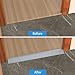 Aluminum Floor Transition Strip, Thresholds for Doorways, 36 Inch Flooring Transition Strip Doorway Edge Trim Suitable for Threshold Height Less Than 1.6 Inch