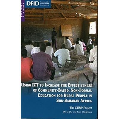 Using Ict to Increase the Effectiveness of Community-Based, Non-Formal Education for Rural People in Sub-Saharan Africa: the Cerp Project