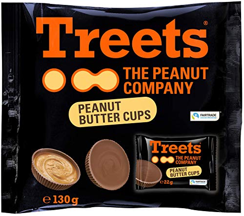 Treets Peanut Butter Cups, 130g Cover
