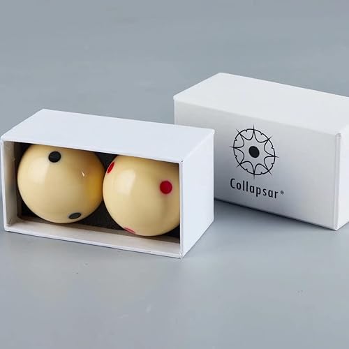 Miniatura 7 de Collapsar Pro-Cup Cue Ball Reglamento Tamaño 2-14 Bola de Taco de Entrenamiento de Piscina