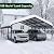 ALAULM 20x20FT Metal Carport w/Galvanized Steel Roof? Heavy Duty Car Port with Reinforced Support Rods & Windproof Anchors, All-Weather Outdoor Garage for 2 Car, Truck, RV, Boat, Tractor