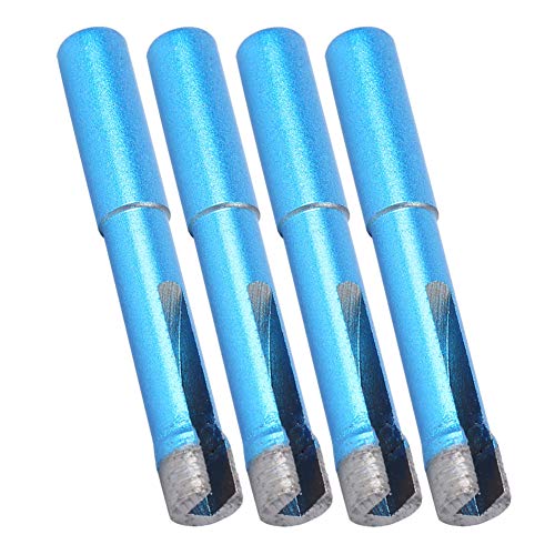 Juego de 4 brocas diamantadas de 10 mm para taladro miniatura 6