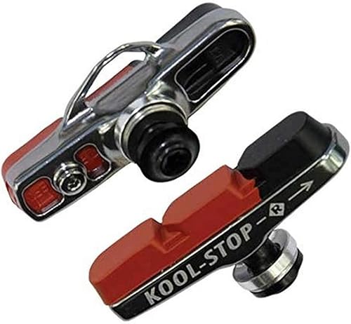 Kool Stop KS-SRH Campy Super Record Holder con doble bloc compuesto, color plateado