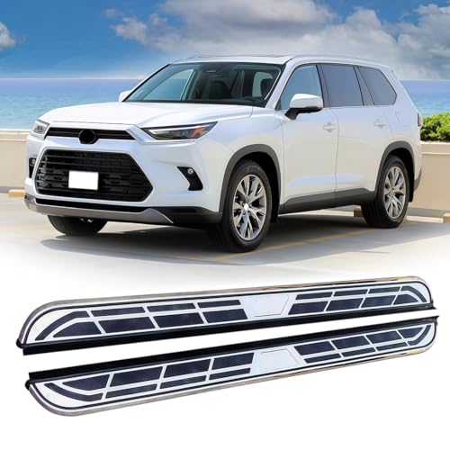 2 Piezas Estribos Laterales para Toyota Grand Highlander 2024-2027 miniatura 1