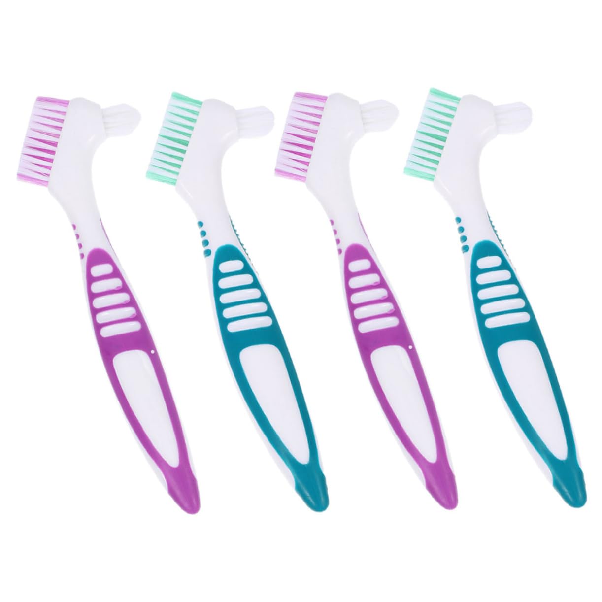 20pezzi Spazzolino Per Dentiera Setole Dure Per Dei Denti Per e Colori