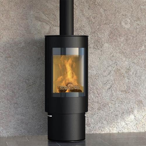 Preisvergleich Produktbild Königshütte Kaminofen Virgo (5,5 kW) Komplettverkleidung Stahl mit Glastür