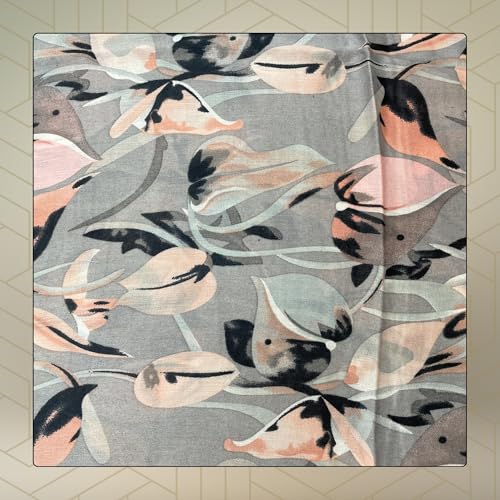 Image of Aura Collection Viscose Cotton Scarf Stole for Women