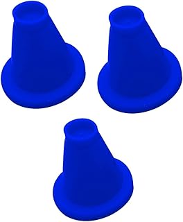 SPORTSYUVA Rubber Cricket Batting Tee Cone for Batting Practice (Pack of 3)
