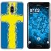 Produktbild PhoneNatic Case kompatibel mit Huawei Mate 9 Pro Silikon-Hülle WM Schweden M12