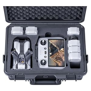 Lykus Titan MM510 Wasserdicht Tasche/Koffer/Case für DJI Mini 5 Pro und RC2/RC-N3,Unterstützt 7 Akkus und RC-Tragegurt[NUR Koffer]