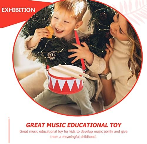 Healifty 8inch Snare Drum for Toddler Students Beginners,1 Set of Children Snare Drum Performance Drum with Adjustable Strap Wooden DrumSticks Orff Percussion Instrument Early Learning Education Toy 6 513EeUsCoAL. AC