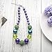 FABSELLER - Juego de collar y pulsera para niños, diseño de burbujas...