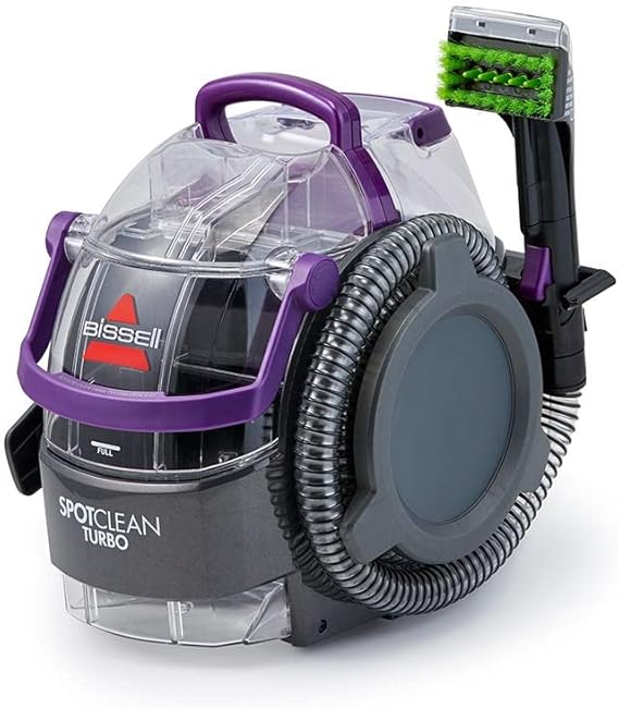 Bissell SpotClean Turbo Carpet Cleaner Upholstery Washer six Brush attachments Home