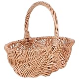 Design attrayant : le tissage détaillé et la forme unique en font un article de décoration intérieure attrayant, un panier de pique- en plein air, un mini panier tissé