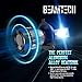 BEAMTECH H4 LED Headlight Bulbs, 16000LM 70W 6500K Extremely Super Bright 9003 30mm Heatsink Base CSP Chips Conversion Kit,Xenon White Small Size Halogen Replacement
