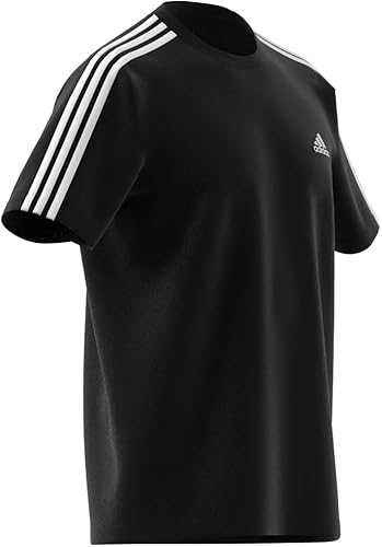 Miniatura 6 de adidas Hombres 3S Sj Cuello Redondo Manga Corta Casual Tops Casual - Gris