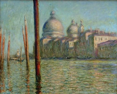 Affiche Décorative Claude Monet graffiti 60x90cm pour habiller un mur vide