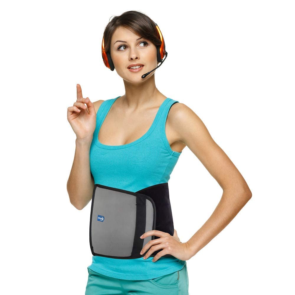 Dyna Tummy Trimmer Belt-9 Inch-(Waist Trimmer, slimming and abdominal belt for Men & Women) (Large(For Waist Circumference of 90-100 cm)) (B085C4BF9W) Amazon Price History, Amazon Price Tracker