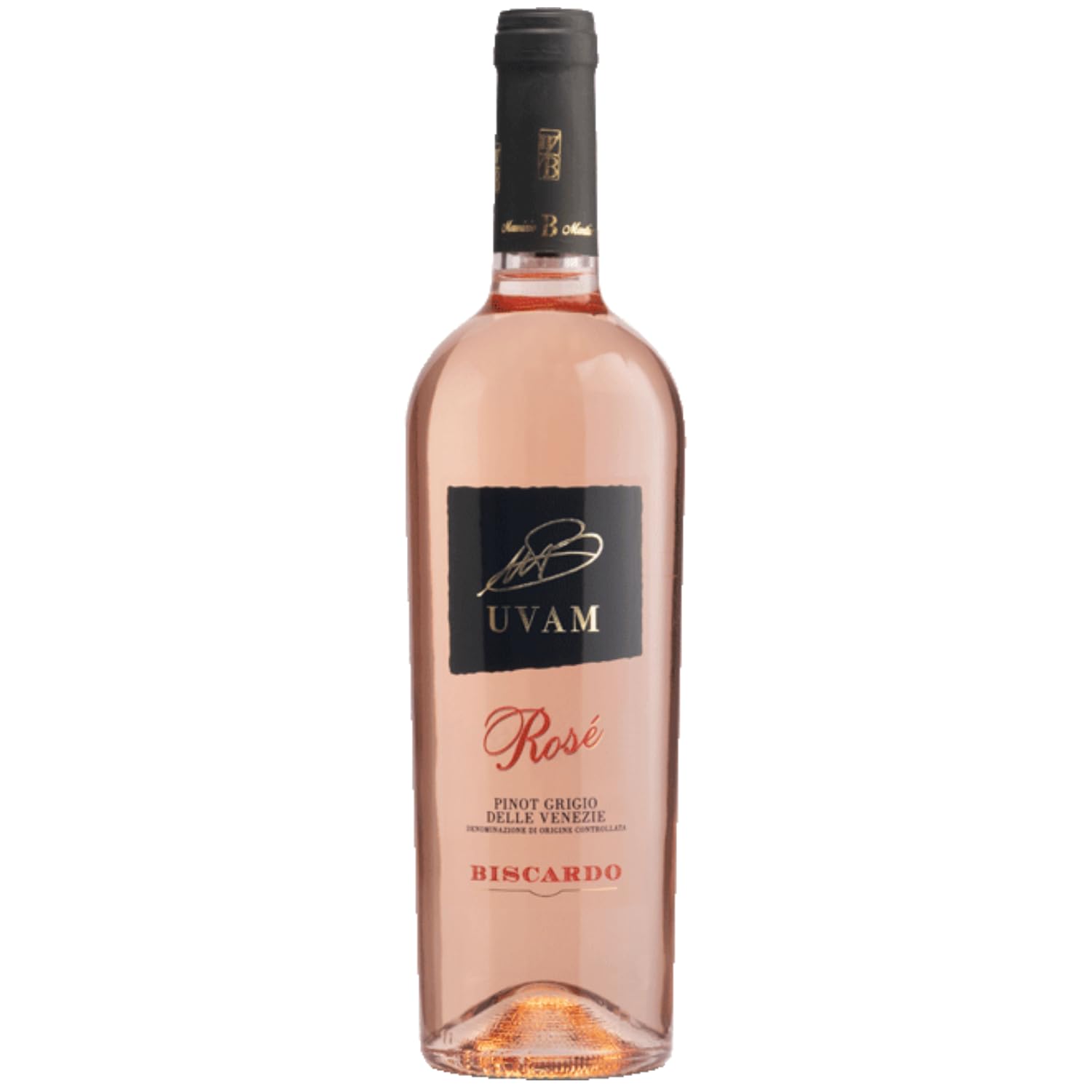 Biscardo UVAM Pinot Grigio Blush Rosato Roséwein Wein Trocken Rosé Italien inkl. FeinWert E-Book (1 x 0,75l)