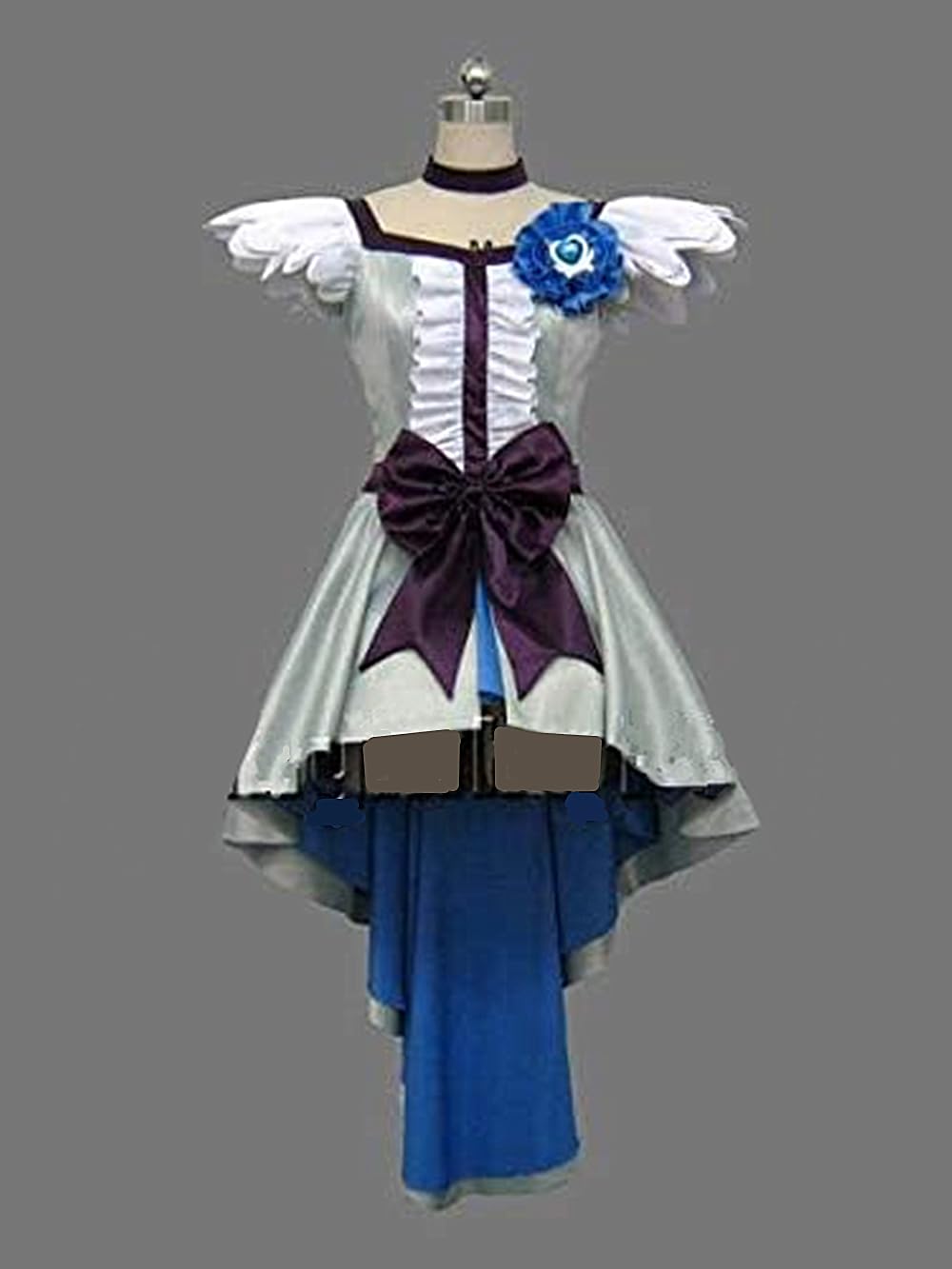 ハートキャッチプリキュア キュアムーンライトコスプレ衣装ピアス付き Amazon.co.jp: ハートキャッチプリキュア キュアムーンライト コスプレ