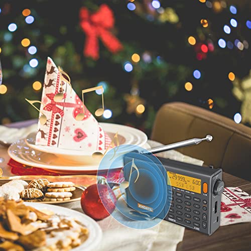 image for XHDATA D-808 Portable Digital Radio FM SW MW LW SSB RDS DSP Air Band 