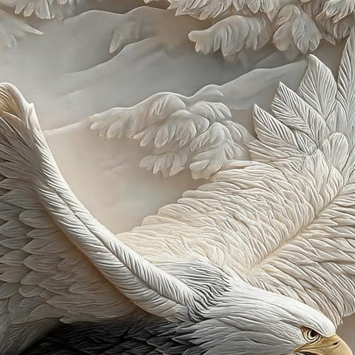 Puzzle de águila calva de 1000 piezas ideal para disfrutar de una divertida unión familiar 7