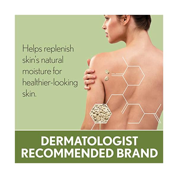 Aveeno Daily Moisturizing Body Wash for Dry Skin with Soothing Oat & Rich Emollients, Creamy Shower Cleanser, Gentle, Soap-Free and Dye-Free, Light Fragrance, 18 Fl Oz (Pack of 1)