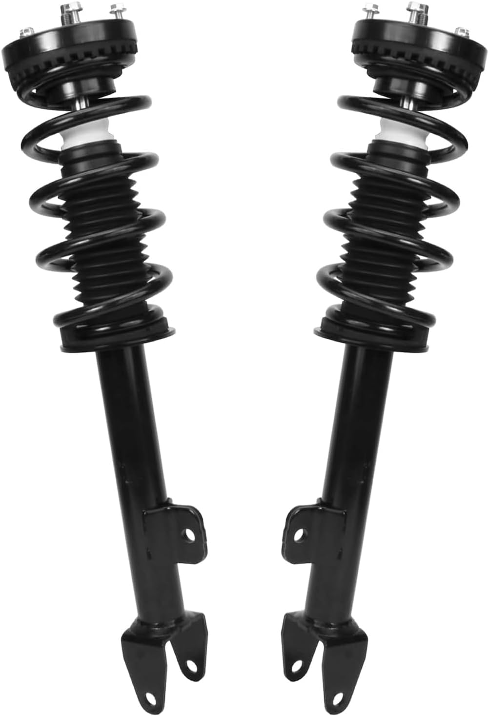 Detroit Axle - RWD Front Struts Kit for 2011-2017 Dodge Charger 2012-2019 Challenger Chrysler 300, 2 Struts w/Coil Spring, 2 Stabilizer Sway Bars 2013 2014 2015 2016 Replacement Ready Strut Shock