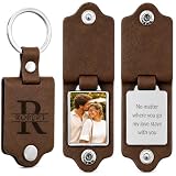 JONZIN Custom Keychain with Picture, Personalized...