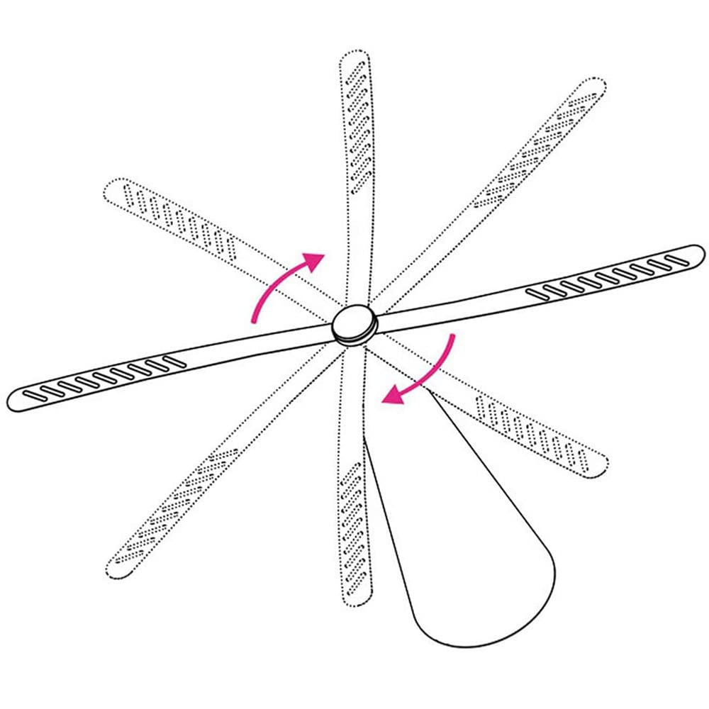 Fliegen abwehr Ventilator, Indoor Outdoor Moskito/Fliegen/Bug Away Insekten abwehrmittel Fan für Tische Fliegen Ventilator Halten Sie Fliegen und Käfer von Ihrem Essen fern-Gold
