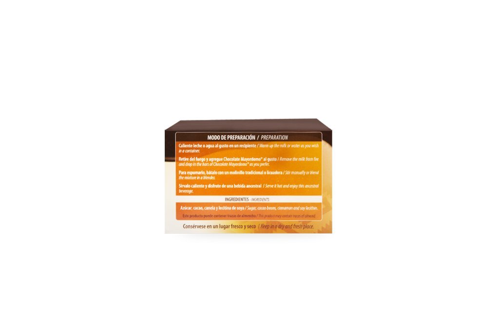 Chocolate Clasico Mayordomo de Oaxaca Mexico 1Kg. Classic Chocolate Oaxaca