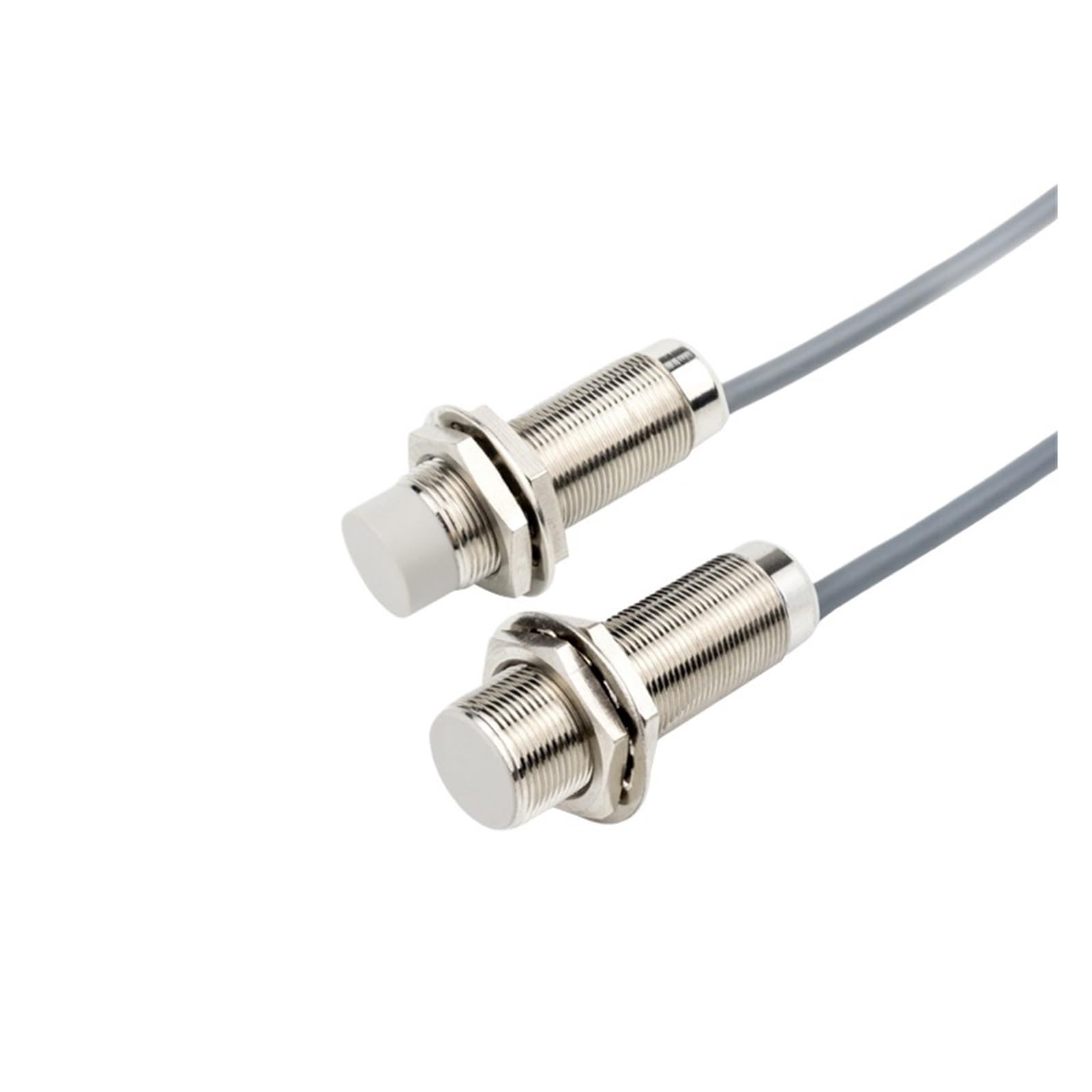 TYBOPHQJ AC 2-Wire capacitive Proximity Sensor M12 M18 M30 Metal inductive Sensor(M30 flush NPN NO-Sn:10mm)