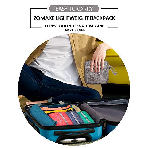 Mochila plegable ultraligera 20L para senderismo miniatura 5