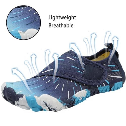 Image of Quickshark Kids Water Shoes Boys Girls Barefoot Aqua Socks Outdoor Indoor Quick Dry Sandals Lightweight Slip On Walking Sneakers for Beach Pool Swim (Little Kid /Big Kid)