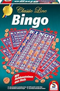 Schmidt Spiele Bingo Classic Line mit Holzsteinen