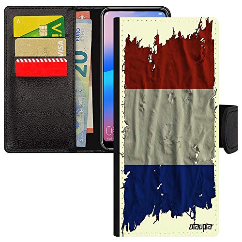 Coque Samsung S21 Ultra drapeau France en tissu pour les fans de foot et rugby
