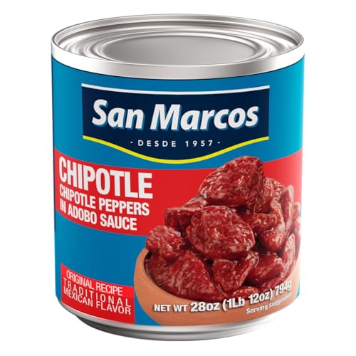 Image of San Marcos Chipotle Peppers In Adobo Sauce, 28 Ounce