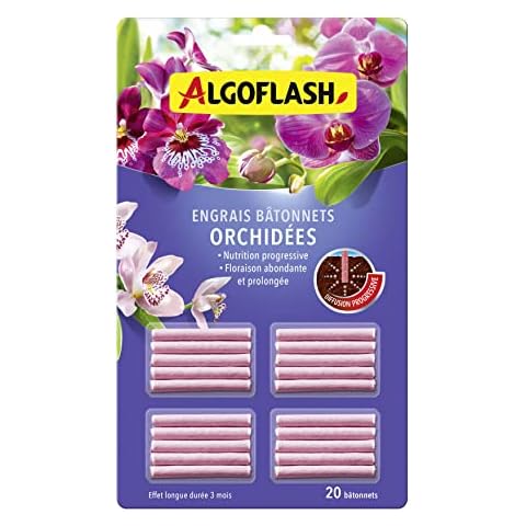Engrais bâtonnets Orchidées ALGOFLASH Cover