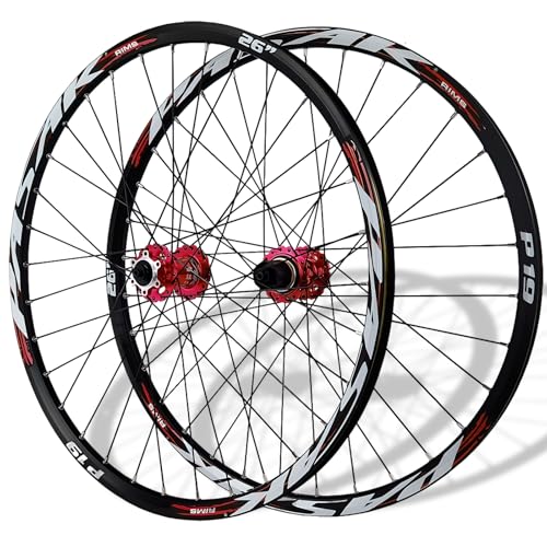 26/27.5/29C` }EeoCNpzC[Zbg NCbN[X 100/135mmm A~ tg2 A5xAO fBXNu[L 32H nu 7/8/9/10/11/12Xs[hJZbgp(Red,29IN)