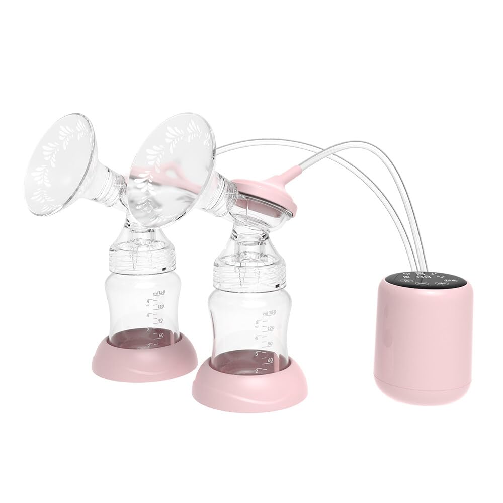 Amazon.co.jp: ダブル電動搾乳器 授乳用ハンズフリー搾乳器 2モード 