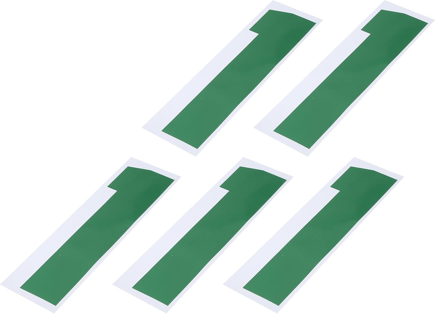 MECCANIXITY 5 Pcs Iron on Numbers, 8 Inch T Shirt Heat Transfer 8 Number Patches Iron on Numbers for Jersey Clothing Team Uniform Sports T Shirt Football Basketball Baseball (Green)