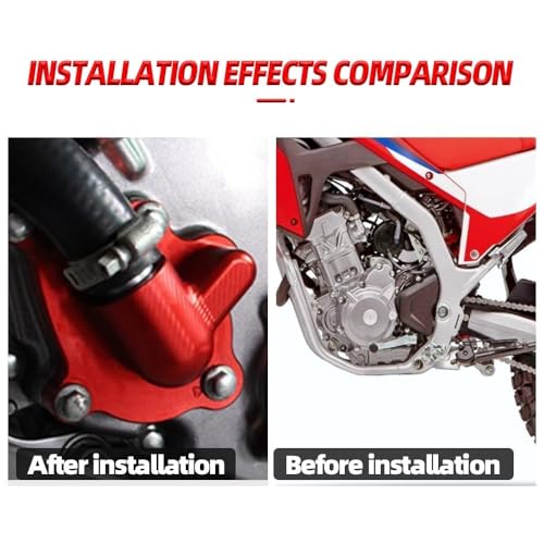 Protection de pompe à eau moto CRF300L finition premium - 2