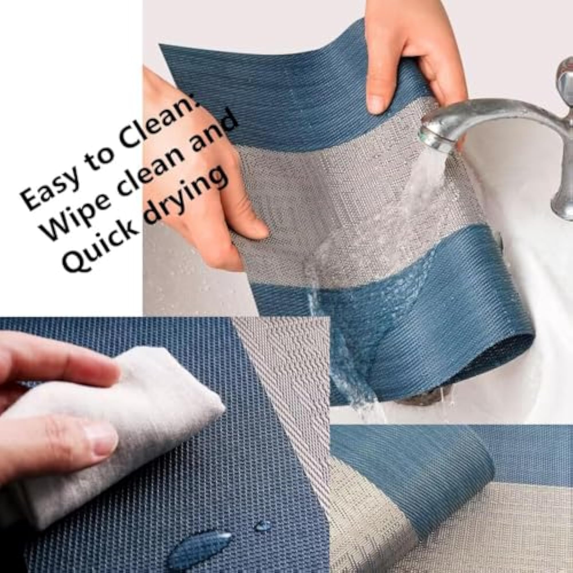 Elegant Placemats with Matching Table Runner Set