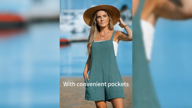 Amazon.com: CUPSHE Women's Rompers Sleeveless Square Neck
