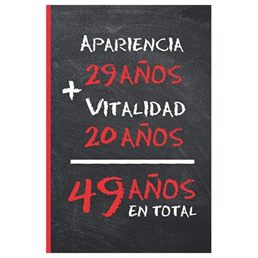 49 AÑOS EN TOTAL: REGALO DE CUMPLEAÑOS ORIGINAL Y DIVERTIDO PARA HOMBRE Y MUJER | Ideas Aniversario, Día de San Valentín | Diario Personal, Cuaderno de Notas, Libreta de Apuntes o Agenda.
