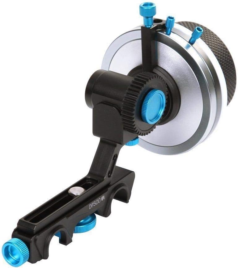 Fotga DP500 Quick Release A/B Hard Stop Follow Focus fitfor 15mm Rod DSLR Rig Sony A7 A7R A7S Panassonic GH3 GH4 Canon 5D Nikon D500 Blackmagic BMPC URSA URSA Camcorder