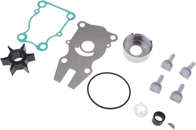 Amazon ヤマハに適合 ウォーターポンプ インペラー 修理キット 交換用 約2 01インチ エンジン予備パーツキット 車 バイク