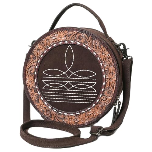 American Darling Canteen Bag Beautifully Suede Leather women Handbag