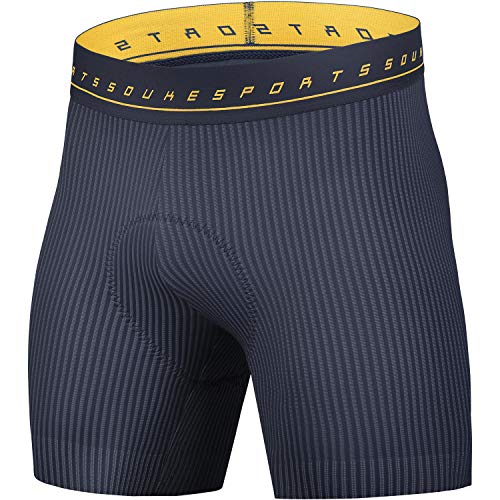 Souke Sports Bike Shorts for Men 4D Padded Men's...